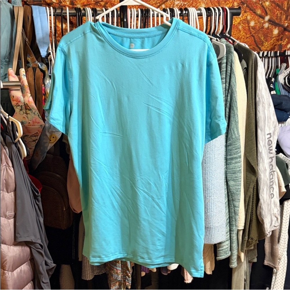 All in Motion Turquoise Performance Top